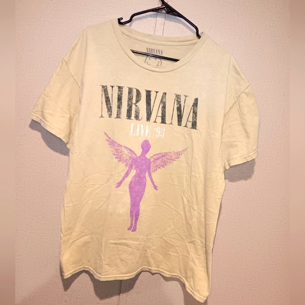 Nirvana Live '93 Graphic T-Shirt Unisex Sz L